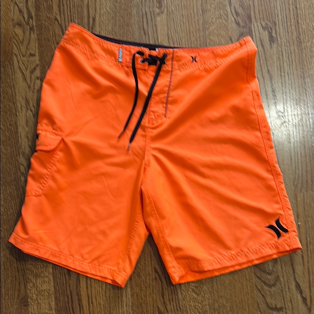 2/$11 Hurley Men's Orange Swim Shorts